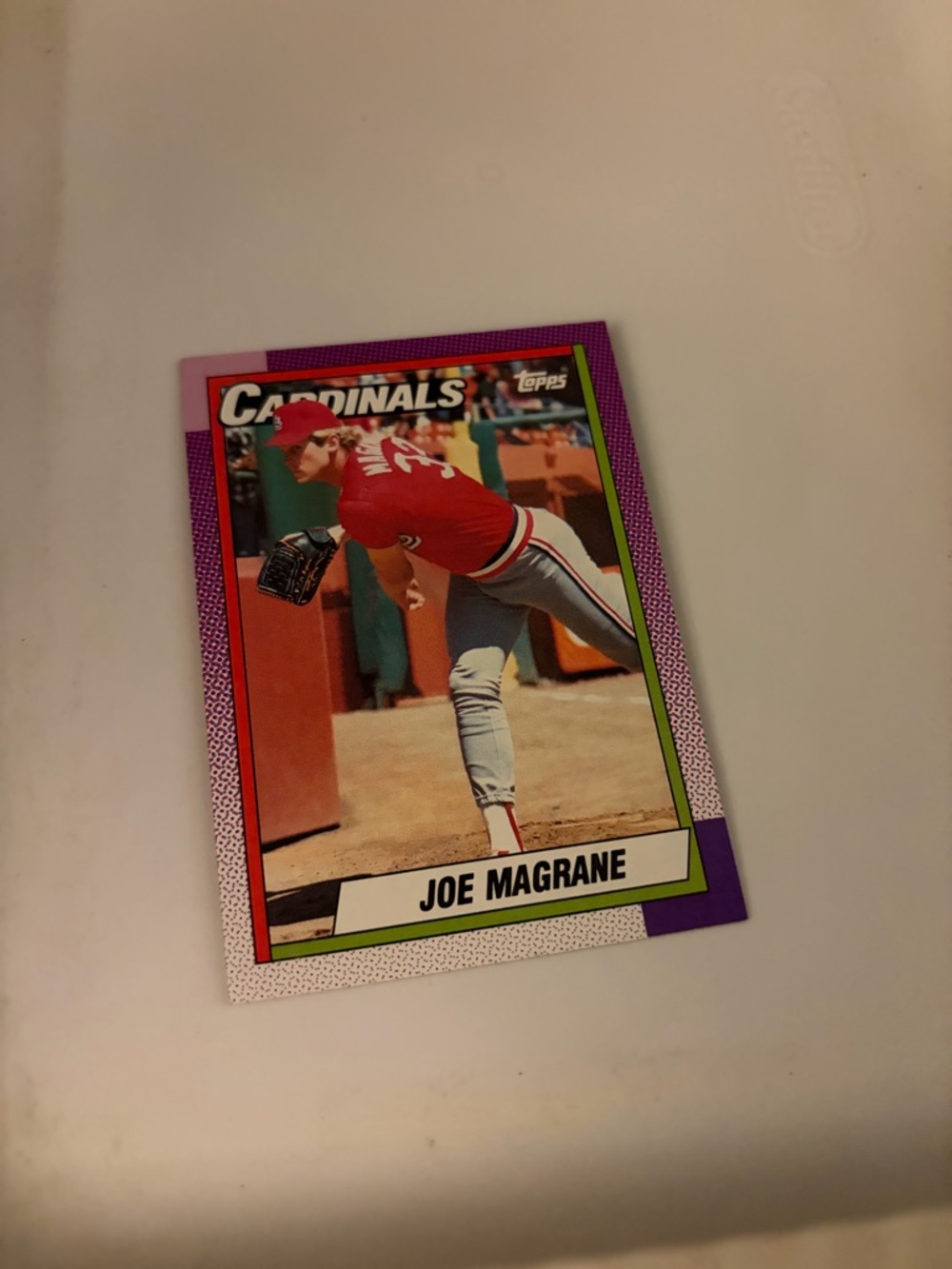 1990 topps Joe magrane cardinals baseball card